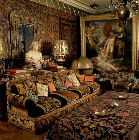 Rudolf Nureyev residence, Interior: Emilio Carcano